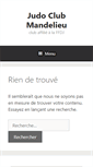 Mobile Screenshot of judo-mandelieu.fr